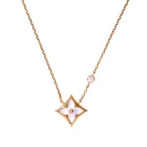 Louis Vuitton Tifster Blossom Pandant BB Necklace White Gold